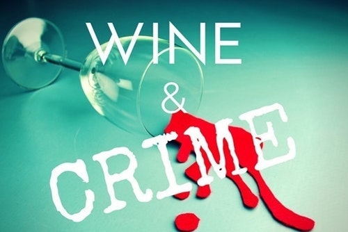 wine and crime logo