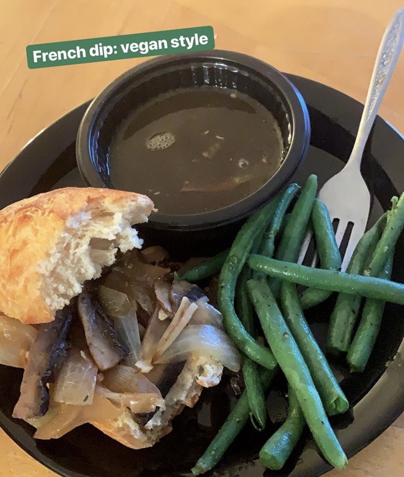 Vegan Mushroom French Dip Recipe