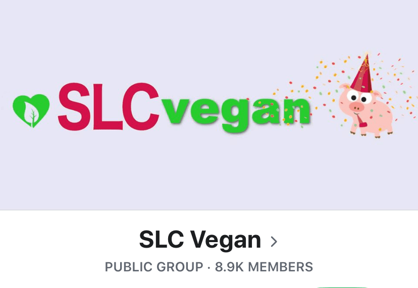 SLC Vegan Facebook Group