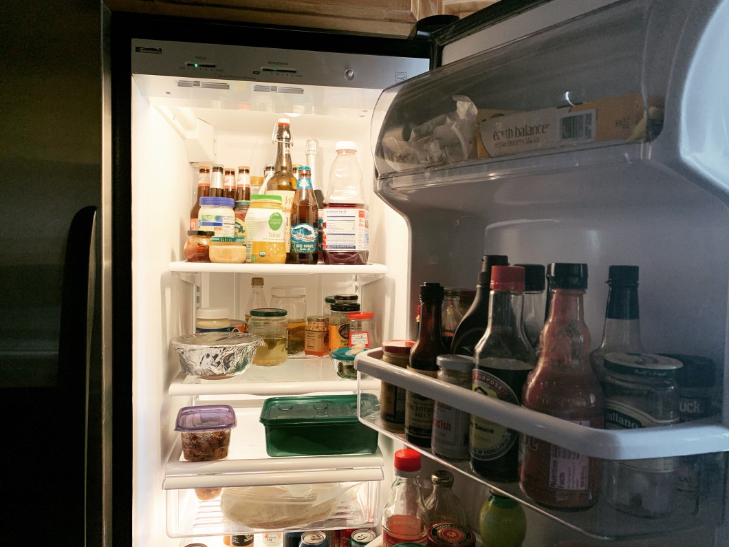 reducing food waste fridge