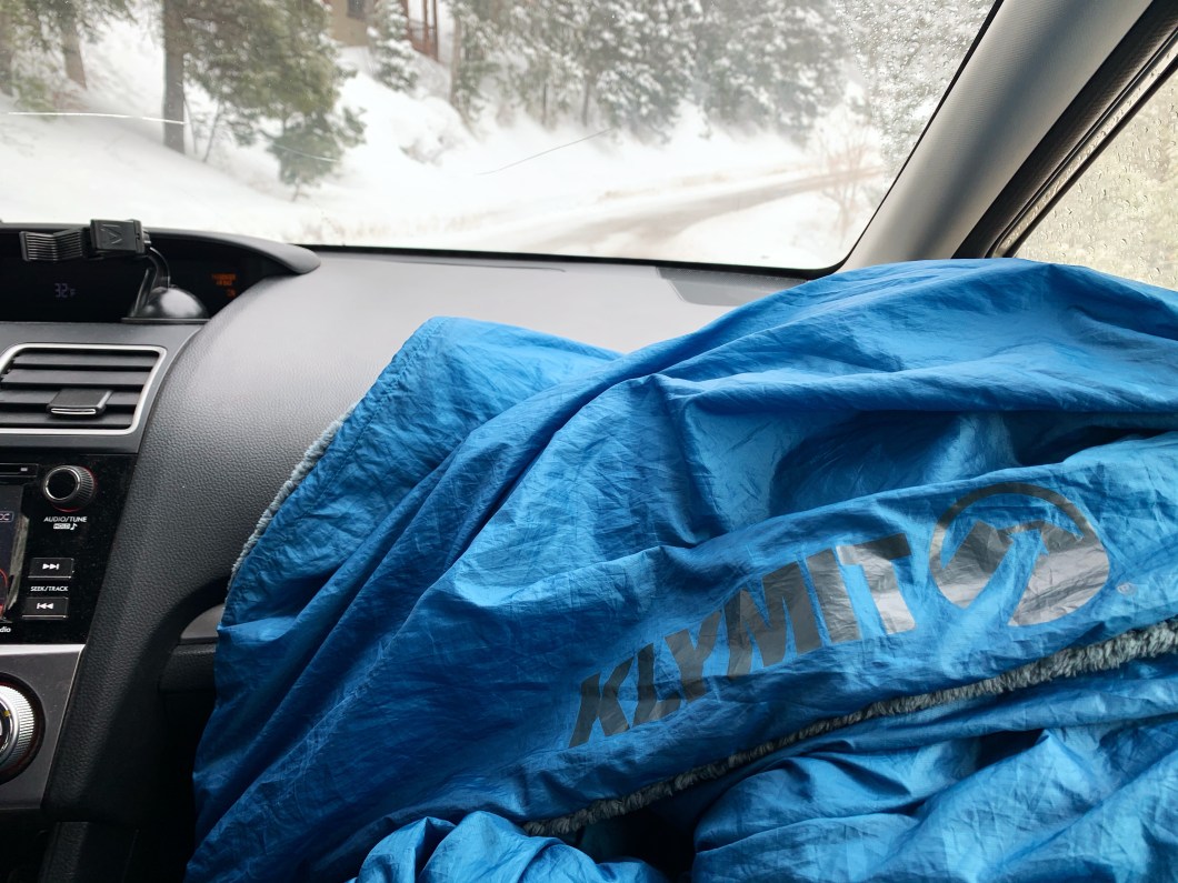 klymit versa luxe sleeping blanket