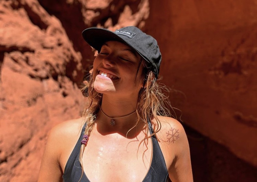 Professor creek falls portait 