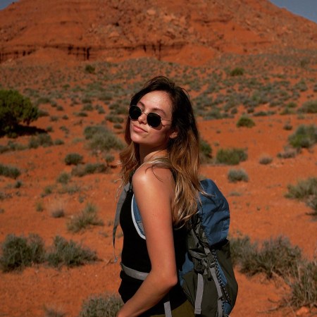 Using Wildhorn day pack in Monument Valley