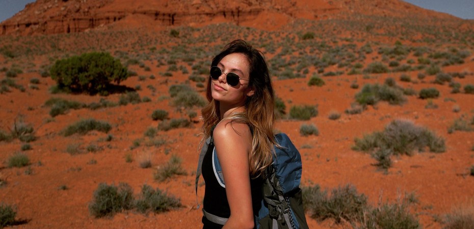 Using Wildhorn day pack in Monument Valley