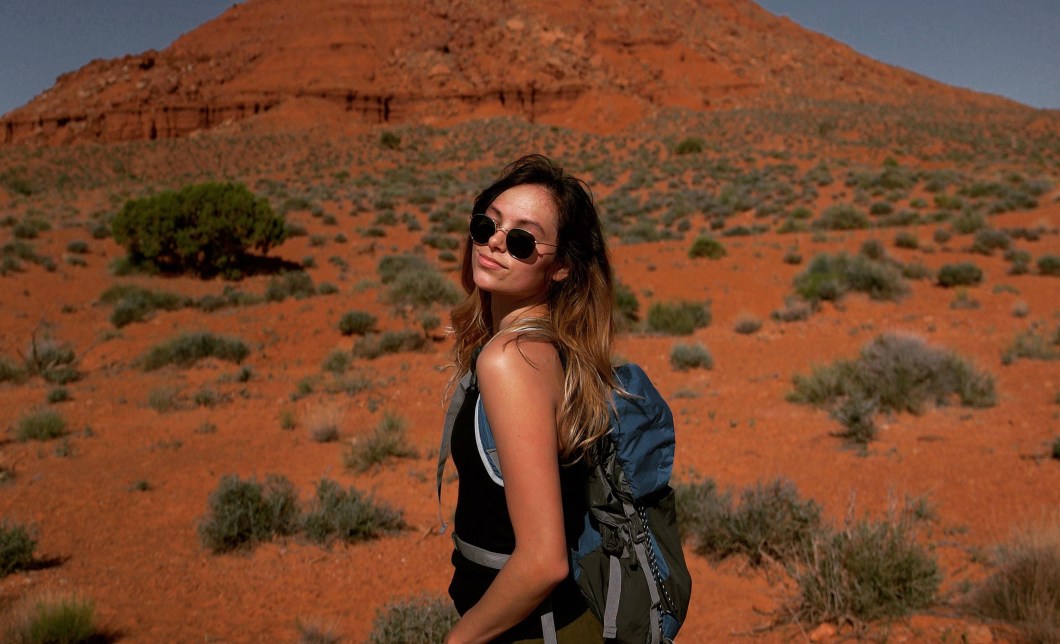 Using Wildhorn day pack in Monument Valley