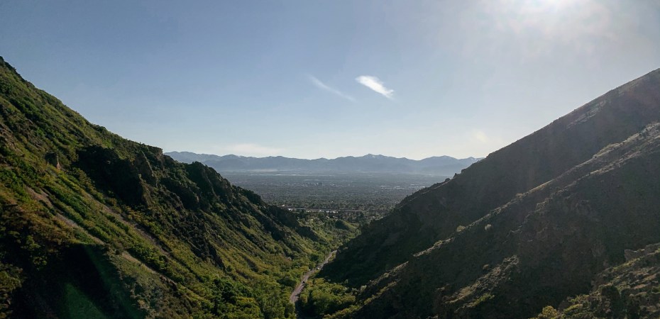 millcreek canyon in the spring in salt lake city, Utah