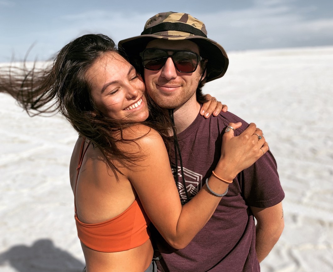 salt lake flats in the spring, utah