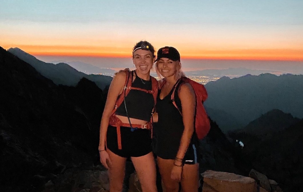 summit of Mount Superior technical scramble hike