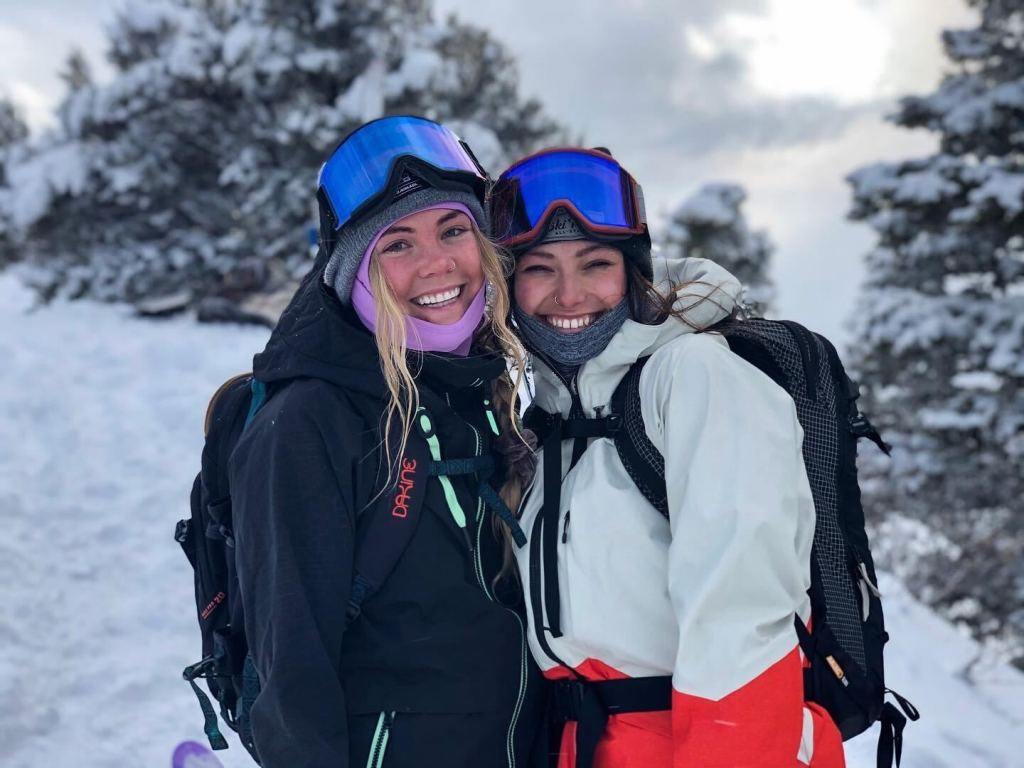women skiers in park city, utah