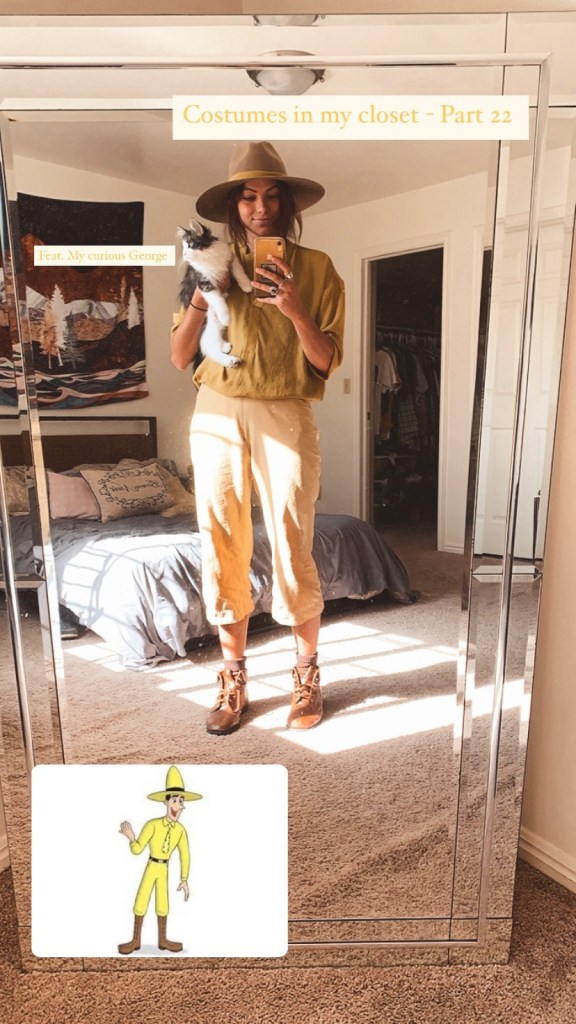 Man In the Big Yellow Hat Costume- Curious George