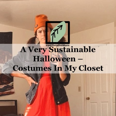 a very sustainable halloween - costumes in my closet