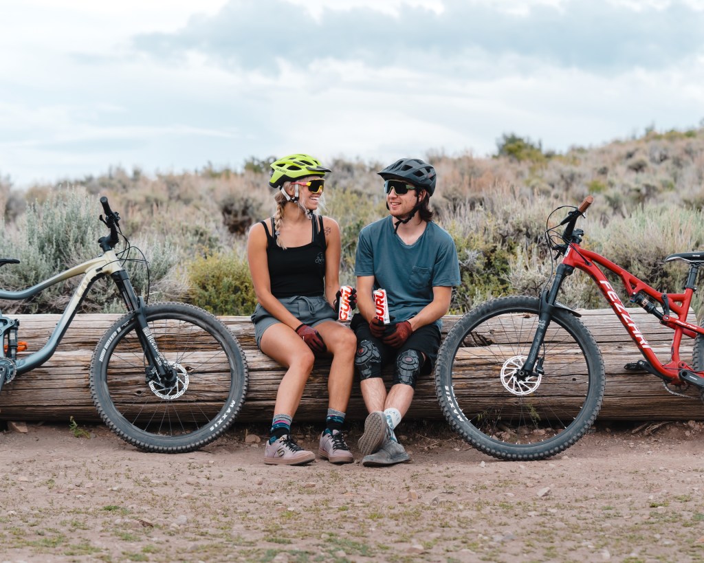 biking at Park City, utah