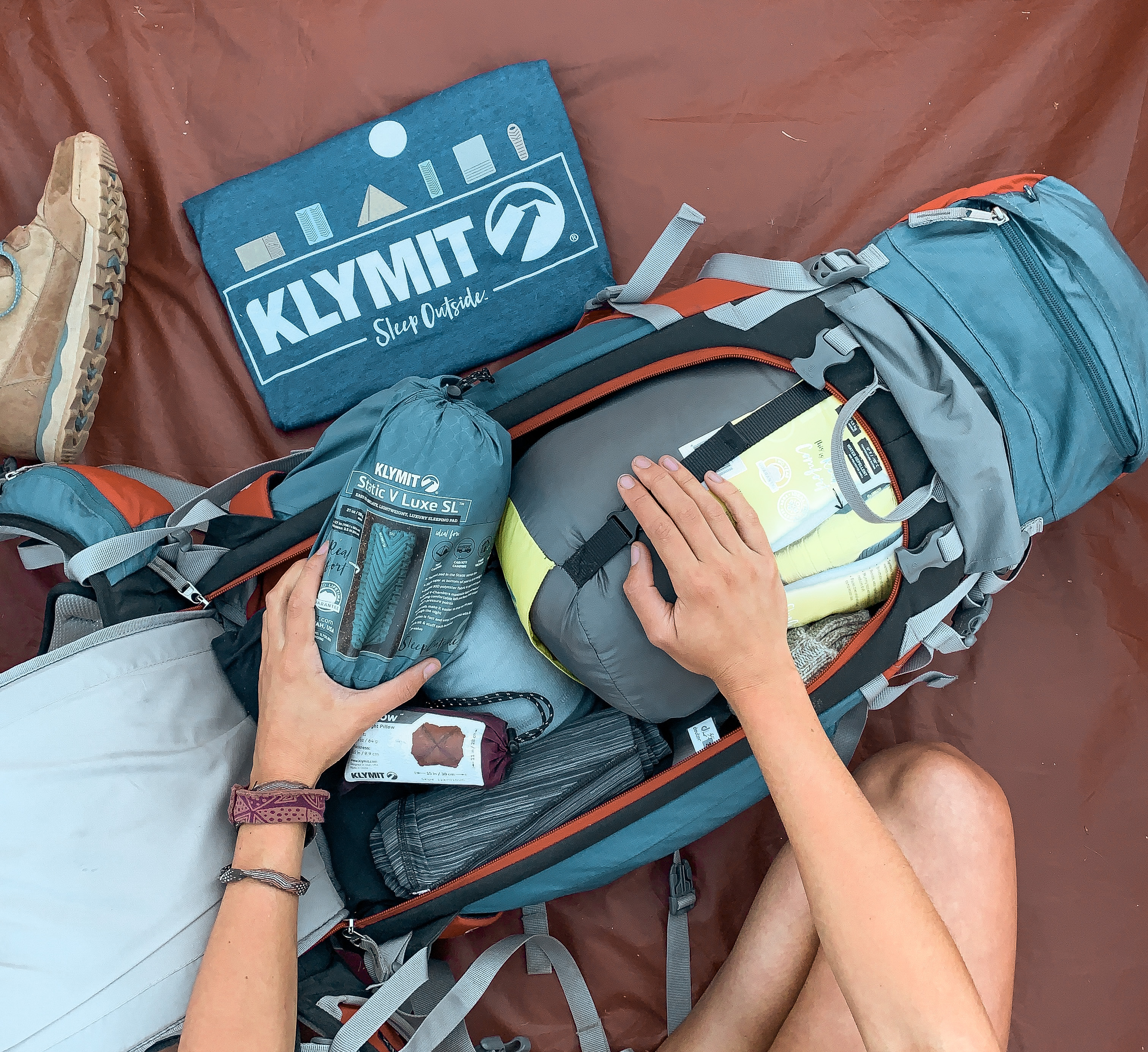 klymit camping pads in idaho