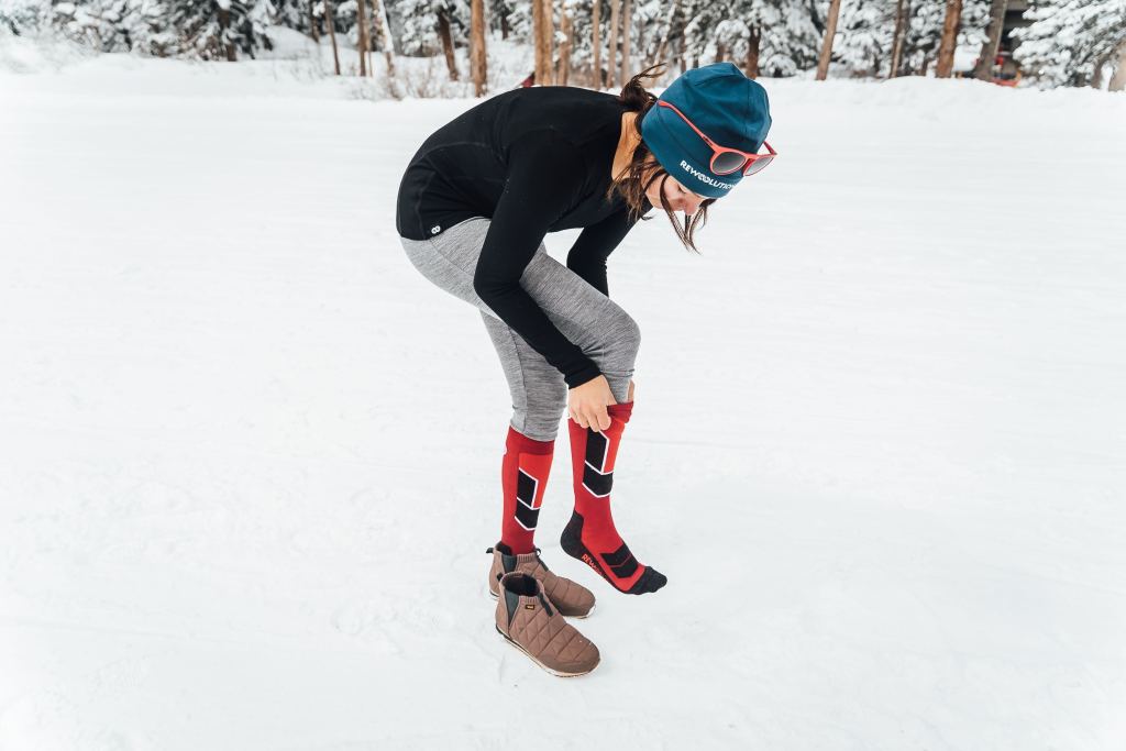 merino wool staples for skiing with Rewoolution