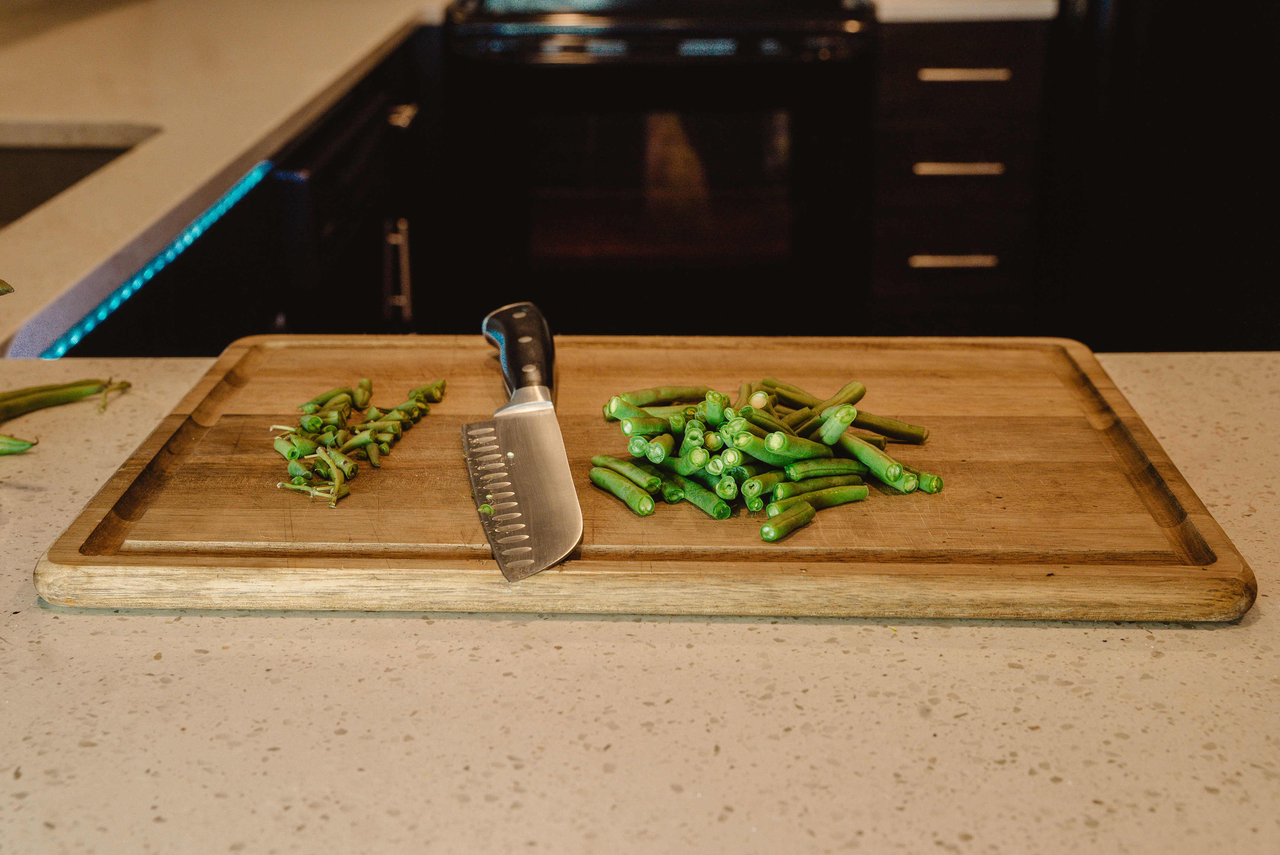 vegan green bean casserole recipe, plant based with green beans, mushrooms, oat milk, and onions