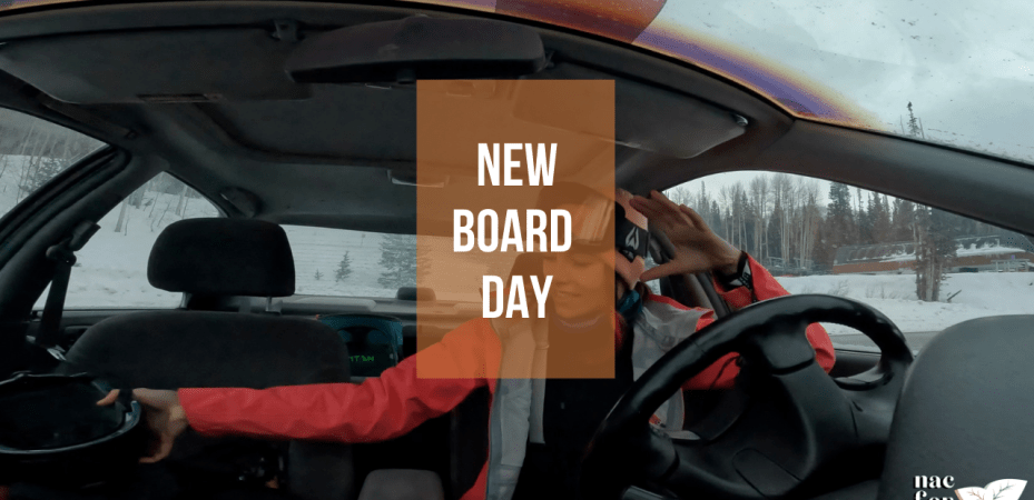 new board day at brighton resort, utah with new snowboard from Level 9 sports, salt lake city, utahj