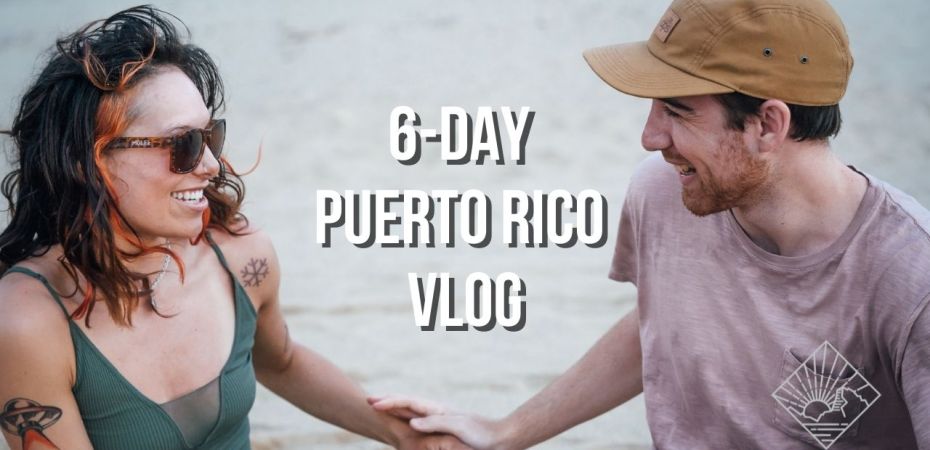 6 day puerto rico vacation vlog with waterfalls, rope swings, paddleboarding, cliff jumping,