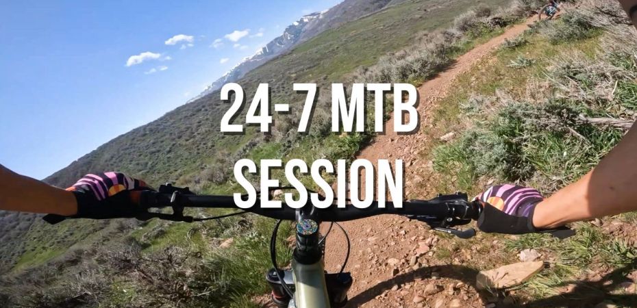 24-7 trail mountain bike session park city utah bob's basin video