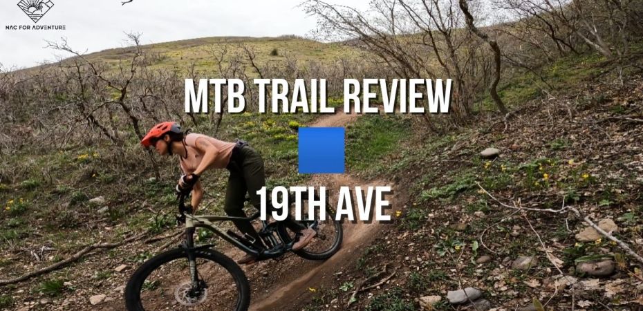mountain bike trail review - 19th avenue blue square flow trail