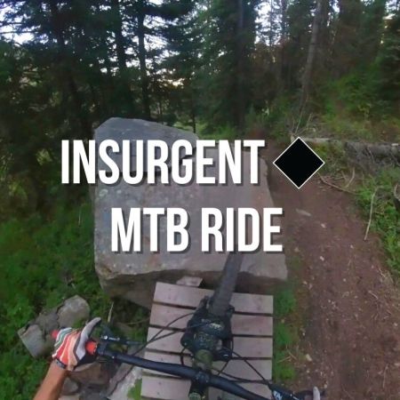 insurgent park city utah mtb session ride - steep and rooty mountain biking