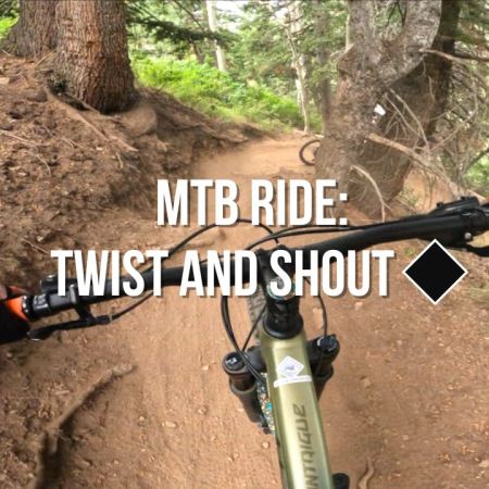technical trail at deer valley - twist and shout black diamond tech trail
