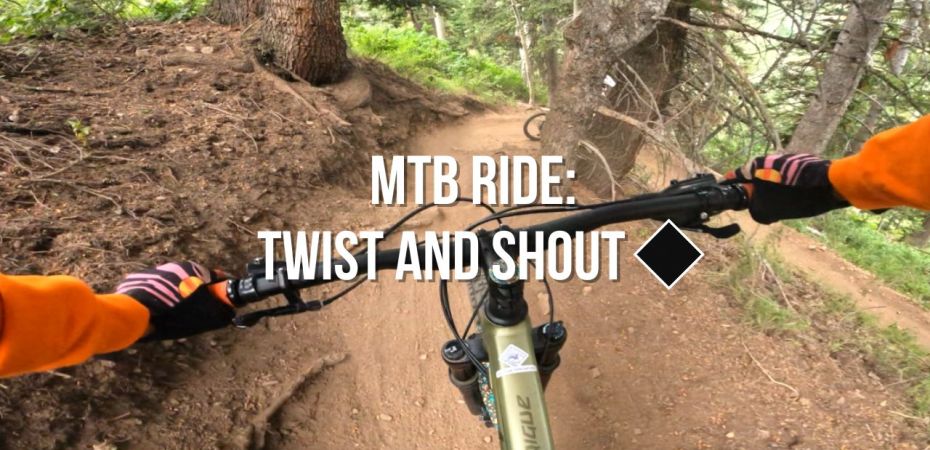 technical trail at deer valley - twist and shout black diamond tech trail