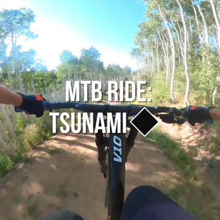 mountain bike trail at deer valley tsunami black diamond jump line full mtb ride