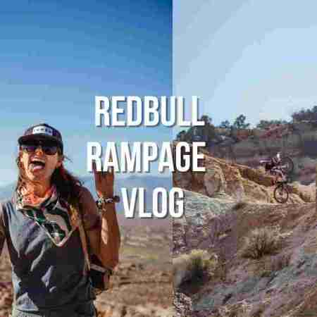vlog at red bull rampage free ride mountain bike event