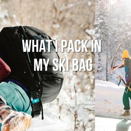 How to pack a ski bag, skiing gear