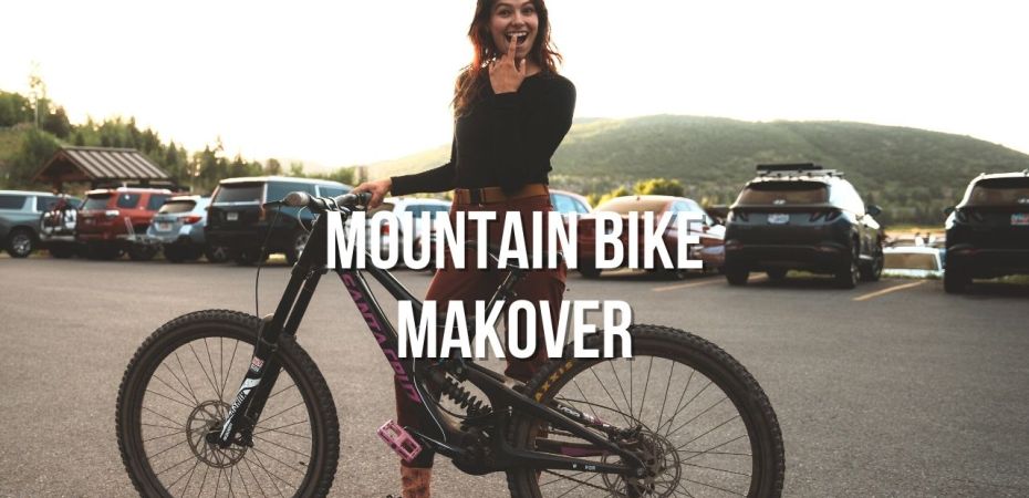 santa cruz v10 mountain bike makeover maintenance video