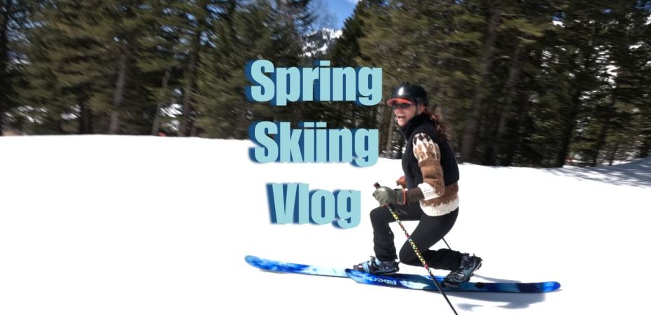 spring ski day compilation vlog