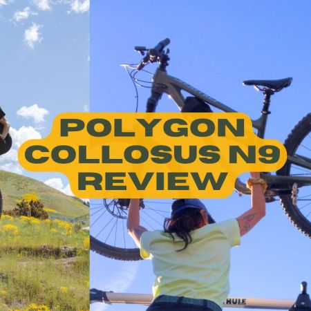 polygon collosus n9 mountain bike review - trail riding, downhill mtb